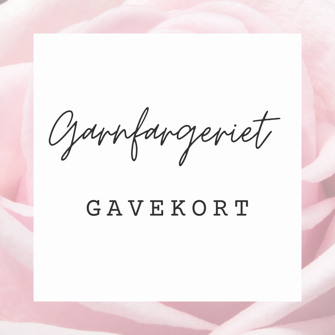 Garnfargeriet Gavekort