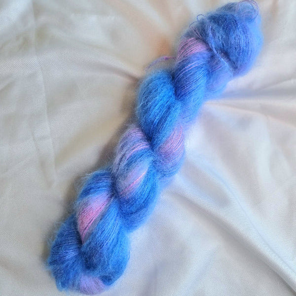 Bubblegum tynn silk mohair
