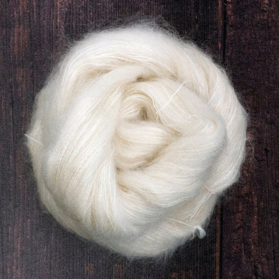Tynn Silk Mohair, ufarget