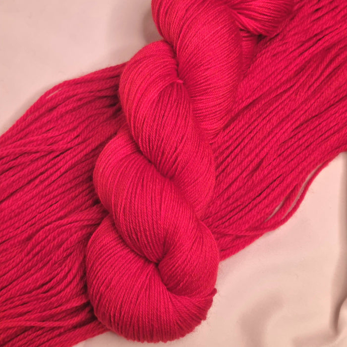 Tynn Merino Julerød 1