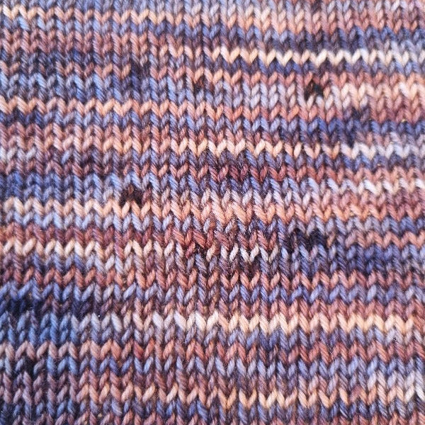 håndfarget garn - Farge Blåskjell - Tynn Merino