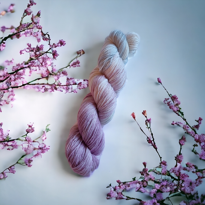 Tynn Merino Kirsebærblomst