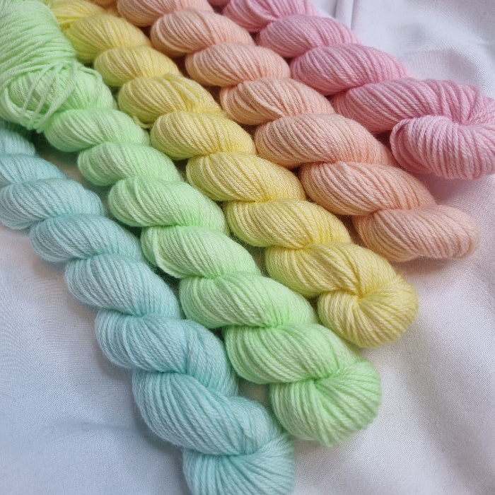 Tynn Merino Sock Mini Pastell