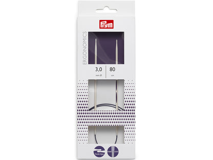 Prym Ergonomics – Rundpinne – 80cm Carbon