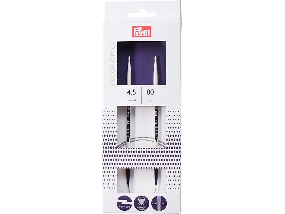 Prym Ergonomics – Rundpinne – 80cm Carbon