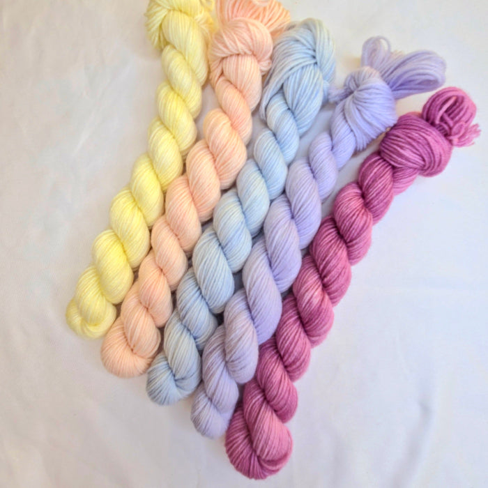 Sock Minis 5 pk - Sukkerspinn